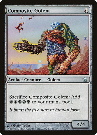 Composite Golem [Fifth Dawn] | Jomio and Rueliete's Cards and Comics