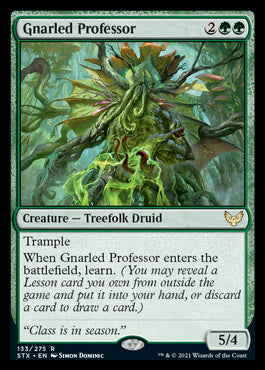 Gnarled Professor [Strixhaven: School of Mages] | Jomio and Rueliete's Cards and Comics