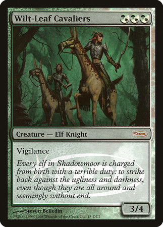 Wilt-Leaf Cavaliers [Gateway 2008] | Jomio and Rueliete's Cards and Comics