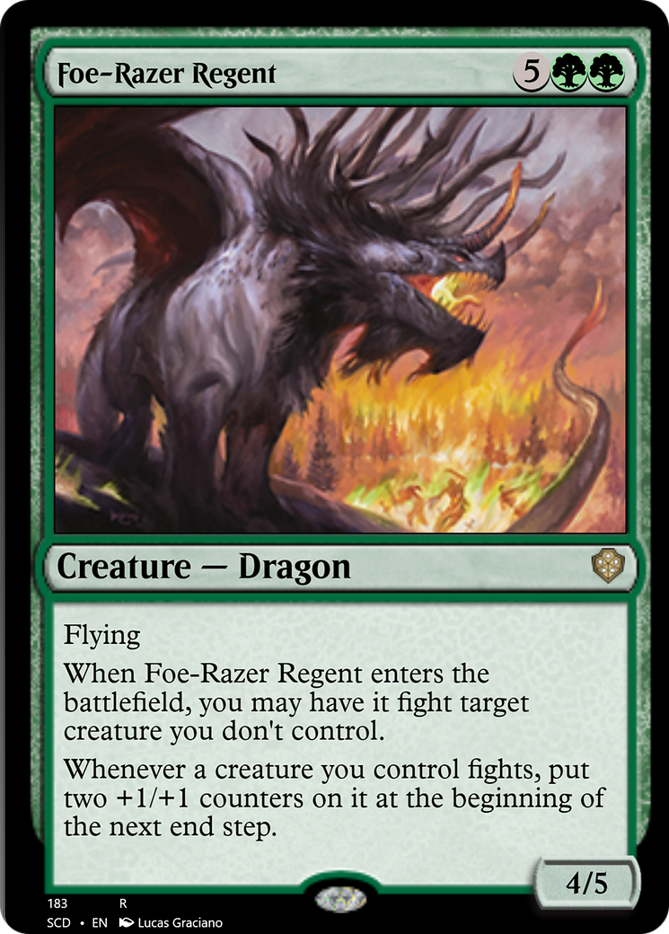Foe-Razer Regent [Starter Commander Decks] | Jomio and Rueliete's Cards and Comics