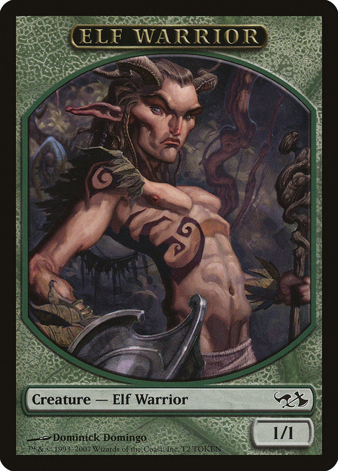 Elf Warrior Token [Duel Decks: Elves vs. Goblins Tokens] | Jomio and Rueliete's Cards and Comics