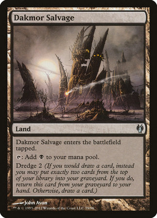 Dakmor Salvage [Duel Decks: Izzet vs. Golgari] | Jomio and Rueliete's Cards and Comics
