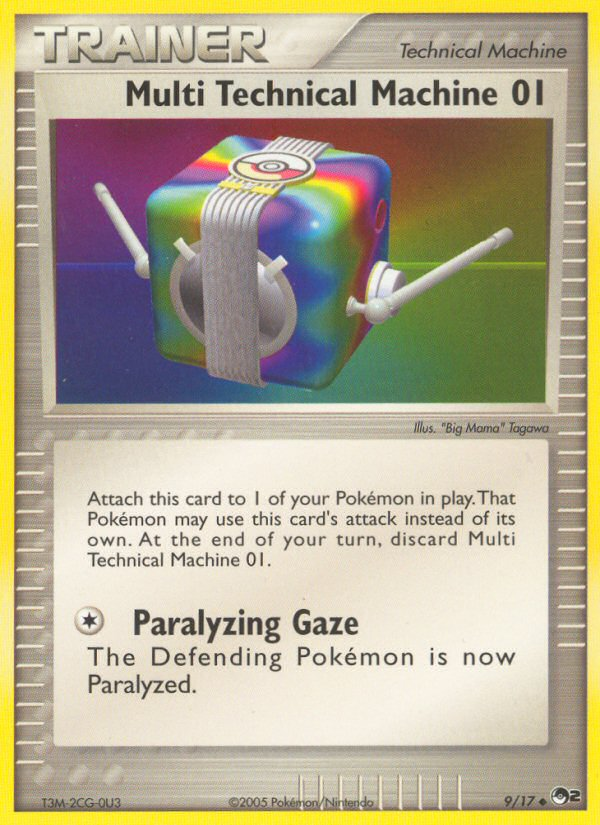 Multi Technical Machine 01 (9/17) [POP Series 2] | Jomio and Rueliete's Cards and Comics