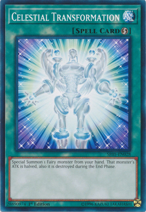 Celestial Transformation [SR05-EN028] Common | Jomio and Rueliete's Cards and Comics