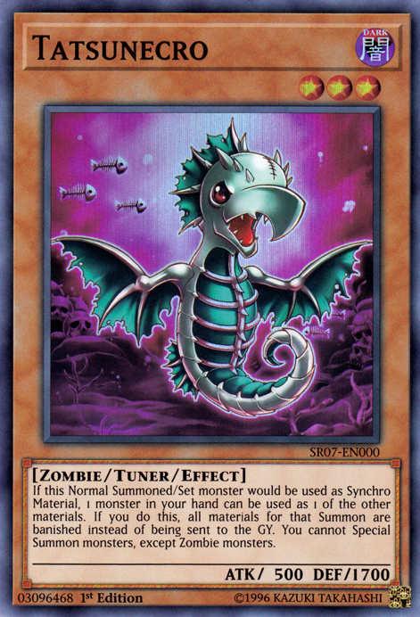 Tatsunecro [SR07-EN000] Super Rare | Jomio and Rueliete's Cards and Comics