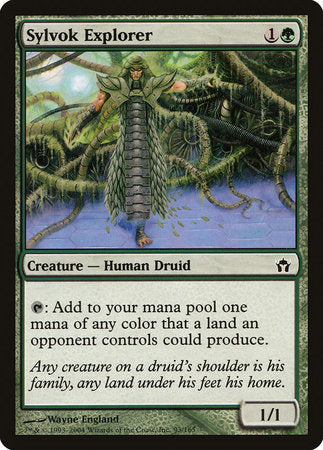 Sylvok Explorer [Fifth Dawn] | Jomio and Rueliete's Cards and Comics