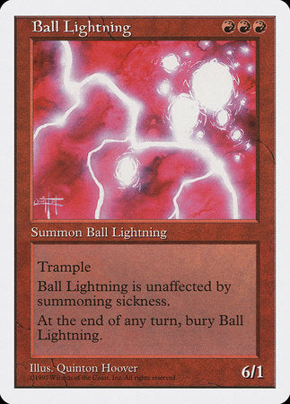 Ball Lightning [Fifth Edition] | Jomio and Rueliete's Cards and Comics