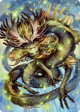 Kura, the Boundless Sky Art Card [Kamigawa: Neon Dynasty Art Series] | Jomio and Rueliete's Cards and Comics