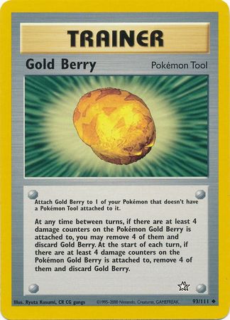 Gold Berry (93/111) [Neo Genesis Unlimited] | Jomio and Rueliete's Cards and Comics