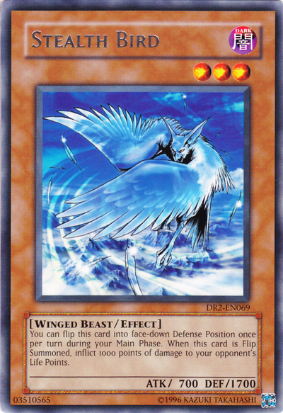 Stealth Bird [DR2-EN069] Rare | Jomio and Rueliete's Cards and Comics