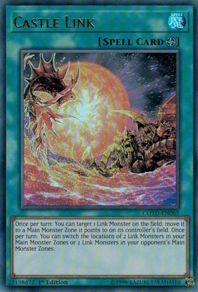 Castle Link [COTD-EN065] Ultra Rare | Jomio and Rueliete's Cards and Comics