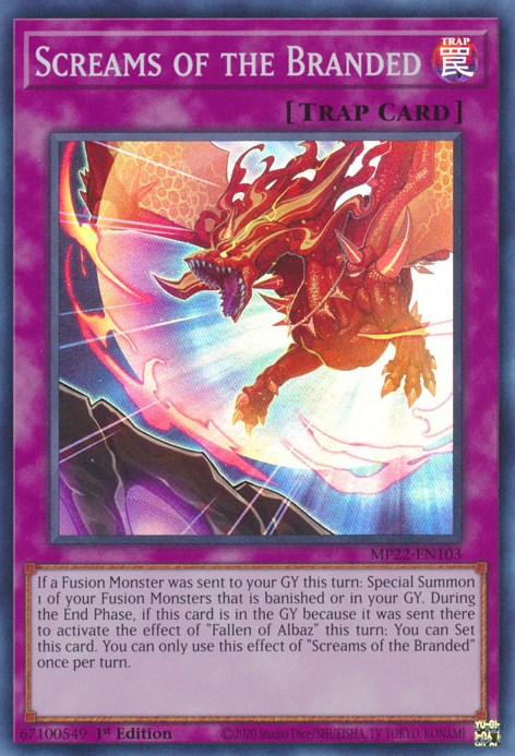 Screams of the Branded [MP22-EN103] Super Rare | Jomio and Rueliete's Cards and Comics