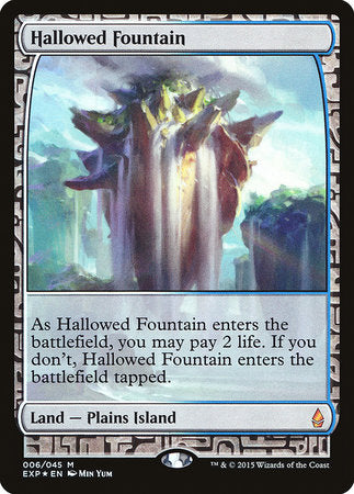 Hallowed Fountain [Zendikar Expeditions] | Jomio and Rueliete's Cards and Comics