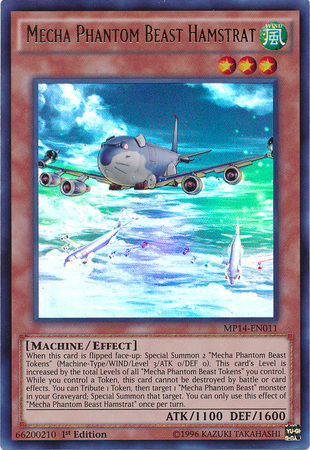 Mecha Phantom Beast Hamstrat [MP14-EN011] Ultra Rare | Jomio and Rueliete's Cards and Comics