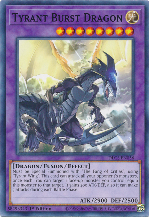Tyrant Burst Dragon [DLCS-EN056] Common | Jomio and Rueliete's Cards and Comics