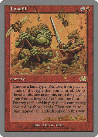 Landfill [Unglued] | Jomio and Rueliete's Cards and Comics