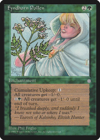 Fyndhorn Pollen [Ice Age] | Jomio and Rueliete's Cards and Comics