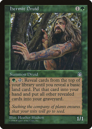 Hermit Druid [Stronghold] | Jomio and Rueliete's Cards and Comics