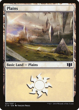 Plains (321) [Commander 2014] | Jomio and Rueliete's Cards and Comics