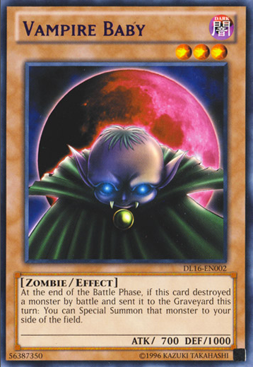 Vampire Baby (Purple) [DL16-EN002] Rare | Jomio and Rueliete's Cards and Comics