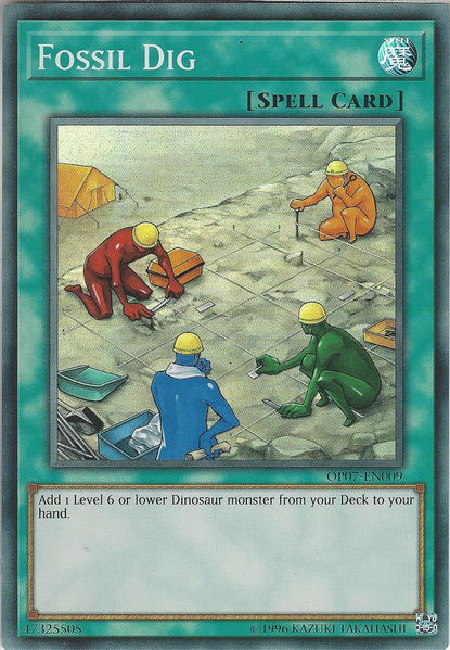 Fossil Dig [OP07-EN009] Super Rare | Jomio and Rueliete's Cards and Comics
