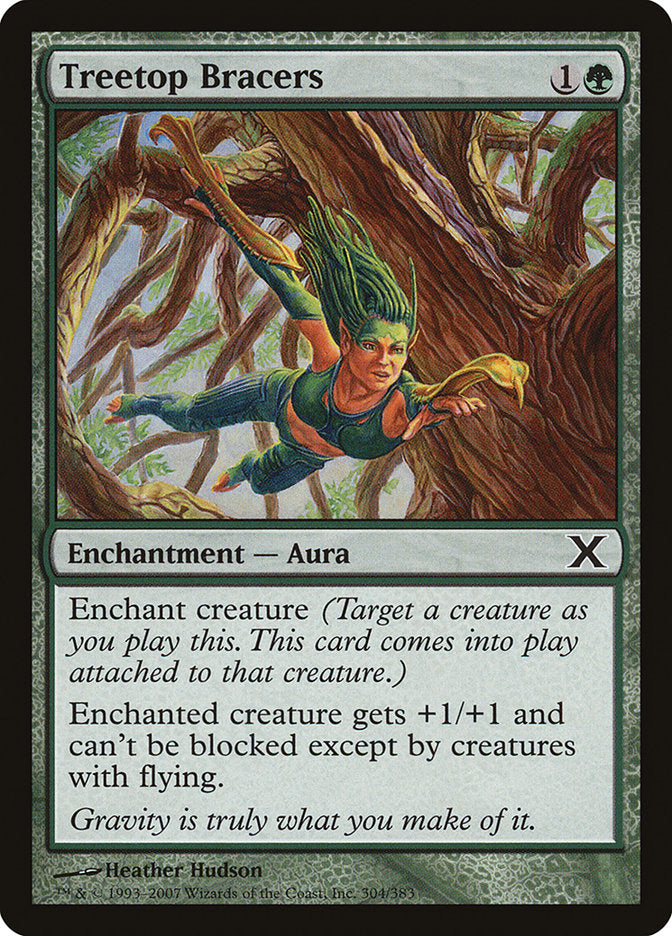 Treetop Bracers [Tenth Edition] | Jomio and Rueliete's Cards and Comics
