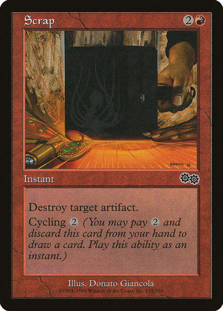 Scrap [Urza's Saga] | Jomio and Rueliete's Cards and Comics