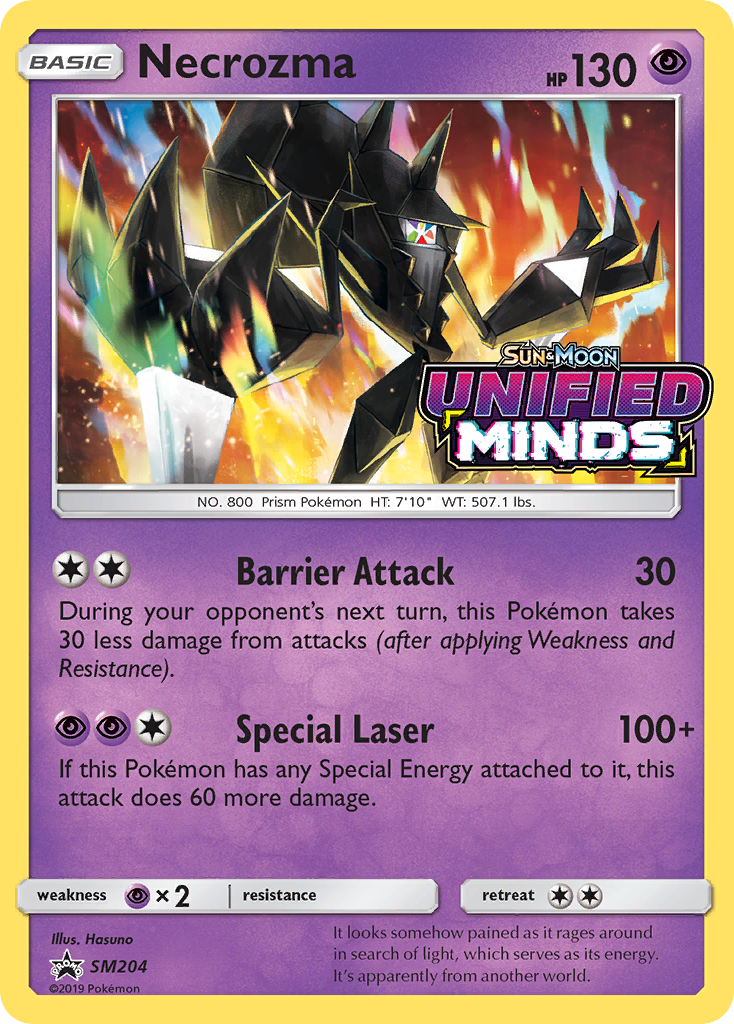 Necrozma (SM204) [Sun & Moon: Black Star Promos] | Jomio and Rueliete's Cards and Comics