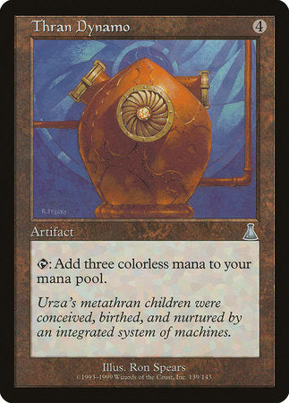Thran Dynamo [Urza's Destiny] | Jomio and Rueliete's Cards and Comics