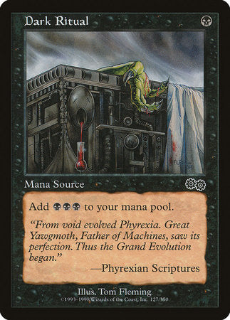 Dark Ritual [Urza's Saga] | Jomio and Rueliete's Cards and Comics