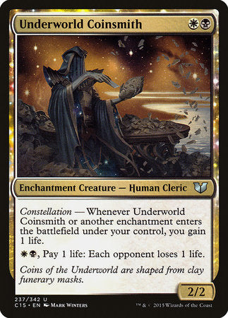 Underworld Coinsmith [Commander 2015] | Jomio and Rueliete's Cards and Comics