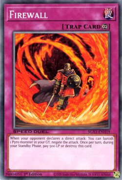 Firewall [SGX1-ENH19] Common | Jomio and Rueliete's Cards and Comics