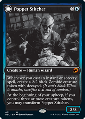 Poppet Stitcher // Poppet Factory [Innistrad: Double Feature] | Jomio and Rueliete's Cards and Comics