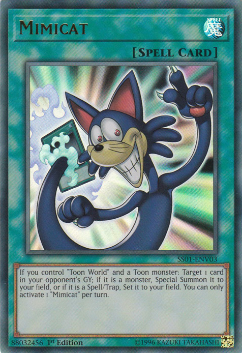Mimicat [SS01-ENV03] Ultra Rare | Jomio and Rueliete's Cards and Comics