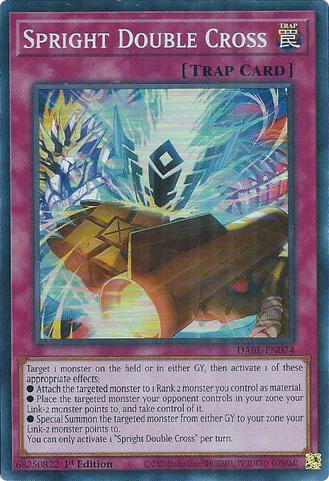 Spright Double Cross [DABL-EN074] Super Rare | Jomio and Rueliete's Cards and Comics