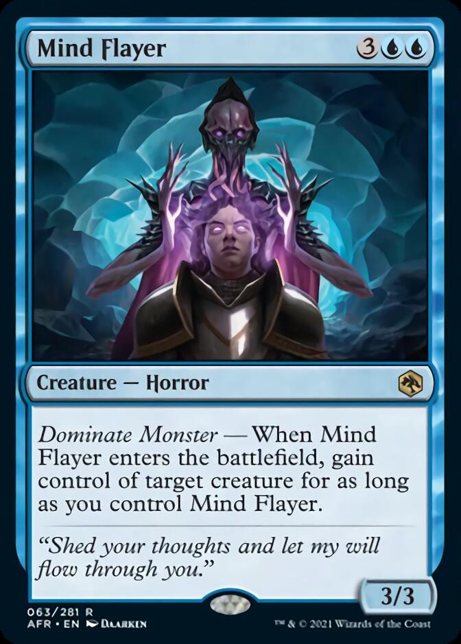 Mind Flayer [Dungeons & Dragons: Adventures in the Forgotten Realms] | Jomio and Rueliete's Cards and Comics