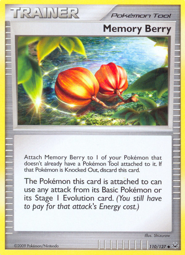 Memory Berry (110/127) [Platinum: Base Set] | Jomio and Rueliete's Cards and Comics