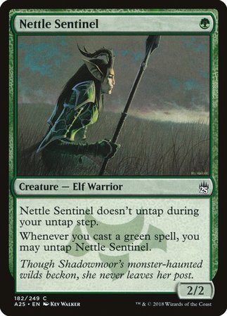 Nettle Sentinel [Masters 25] | Jomio and Rueliete's Cards and Comics