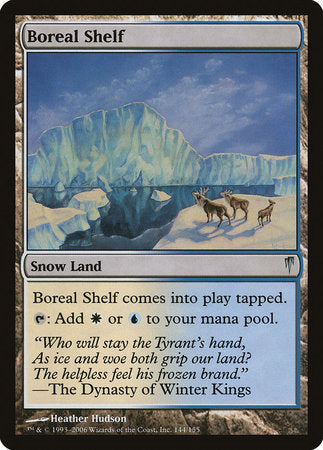 Boreal Shelf [Coldsnap] | Jomio and Rueliete's Cards and Comics