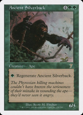 Ancient Silverback [Seventh Edition] | Jomio and Rueliete's Cards and Comics