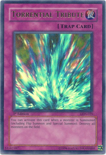 Torrential Tribute [LON-025] Ultra Rare | Jomio and Rueliete's Cards and Comics