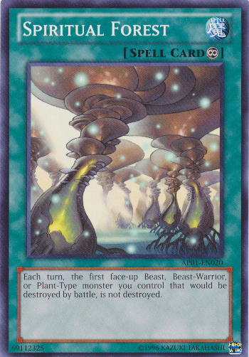 Spiritual Forest [AP01-EN020] Common | Jomio and Rueliete's Cards and Comics