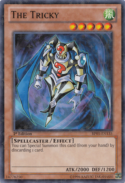 The Tricky [BP01-EN135] Starfoil Rare | Jomio and Rueliete's Cards and Comics