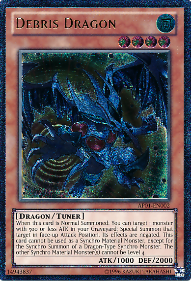 Debris Dragon [AP01-EN002] Ultimate Rare | Jomio and Rueliete's Cards and Comics