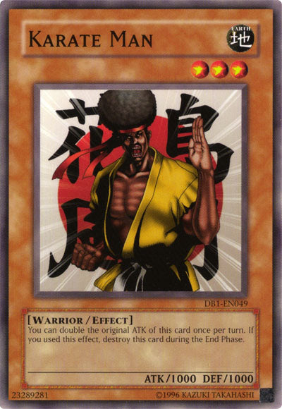 Karate Man [DB1-EN049] Common | Jomio and Rueliete's Cards and Comics