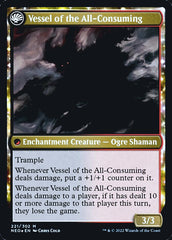 Hidetsugu Consumes All // Vessel of the All-Consuming [Kamigawa: Neon Dynasty Prerelease Promos] | Jomio and Rueliete's Cards and Comics