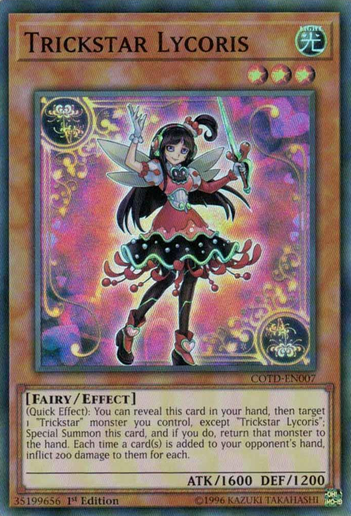 Trickstar Lycoris [COTD-EN007] Super Rare | Jomio and Rueliete's Cards and Comics