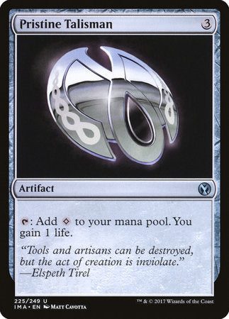 Pristine Talisman [Iconic Masters] | Jomio and Rueliete's Cards and Comics