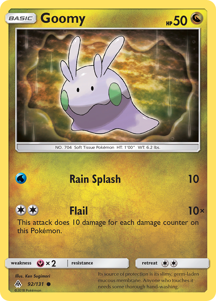 Goomy (92/131) [Sun & Moon: Forbidden Light] | Jomio and Rueliete's Cards and Comics