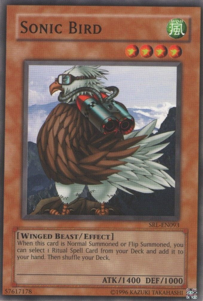 Sonic Bird [SRL-EN093] Common | Jomio and Rueliete's Cards and Comics